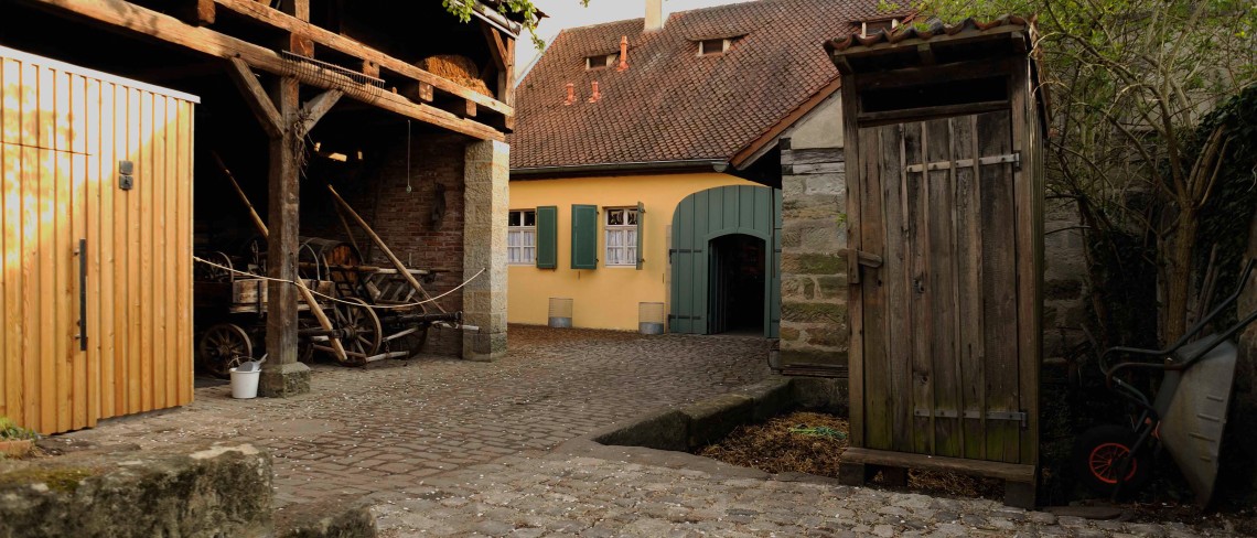 Remise hinter dem Gärtner- und Häckermuseum
