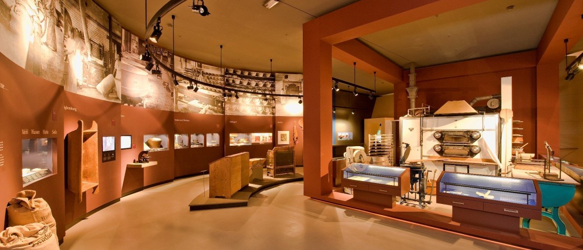 Blick in die Museumsbackstube